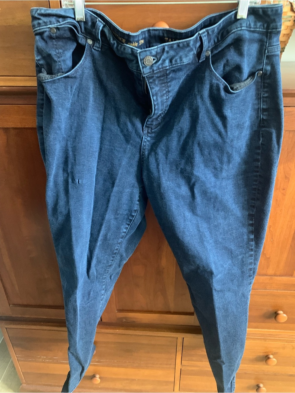 Talbots Dark Blue Ankle Jeans